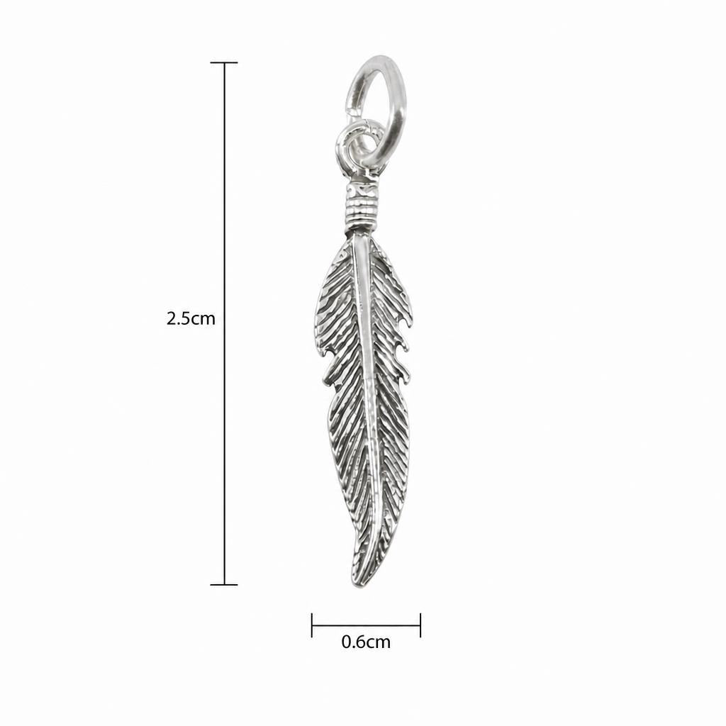 Pandantiv, Argint 925, Model Pana, 0.4 g, 25x6 mm