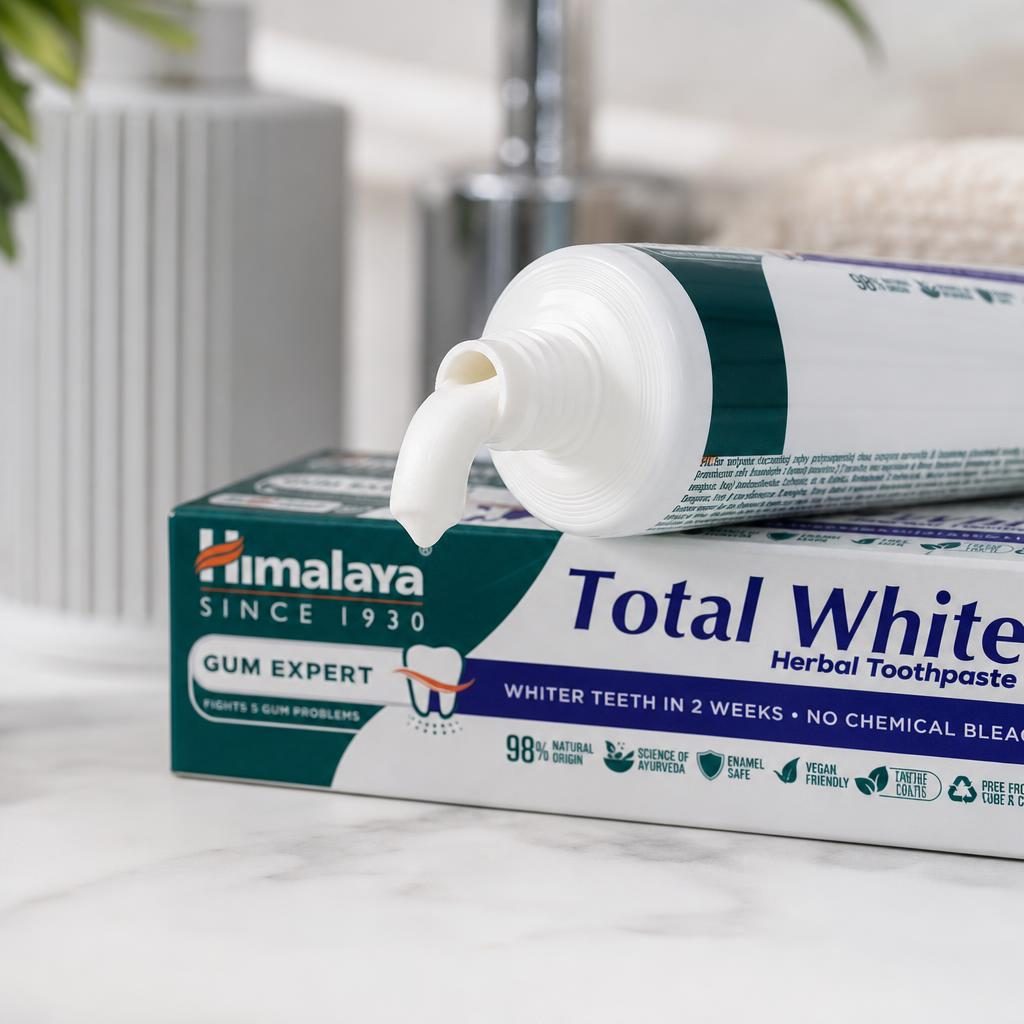 Pasta de Dinti, Himalaya, 100 ml Total White
