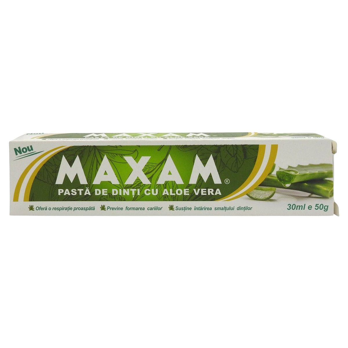 Pasta de Dinti, Maxam, Aloe Vera 50 g