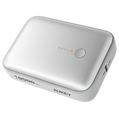 POWER BANK USB 10000MAH/PB-Y55 WHITE AUKEY "PB-Y55 WHITE"
