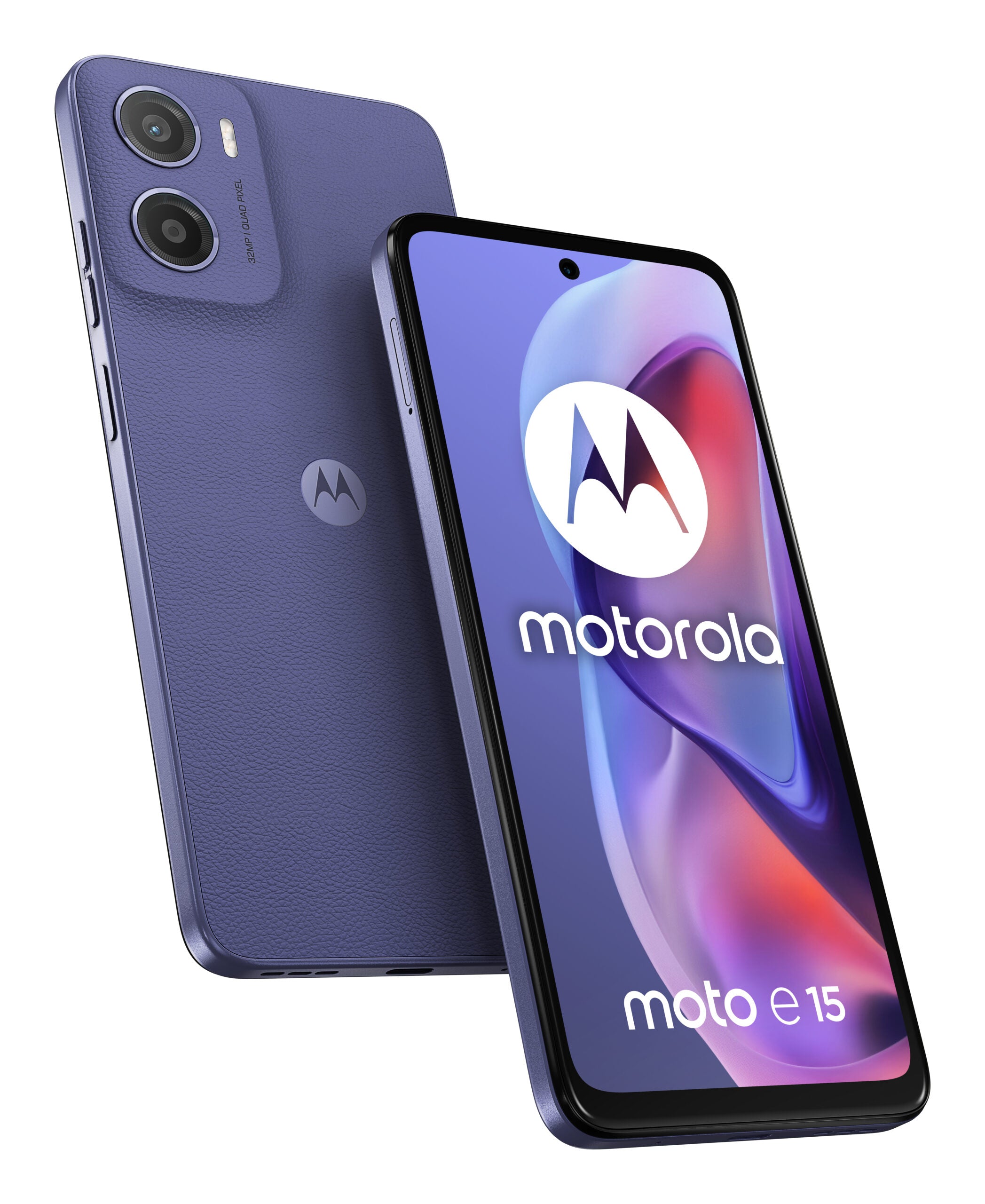 Smartphone Moto e15 64GB 2GB RAM Dual SIM Fresh Lavander "PB6S0003PL"