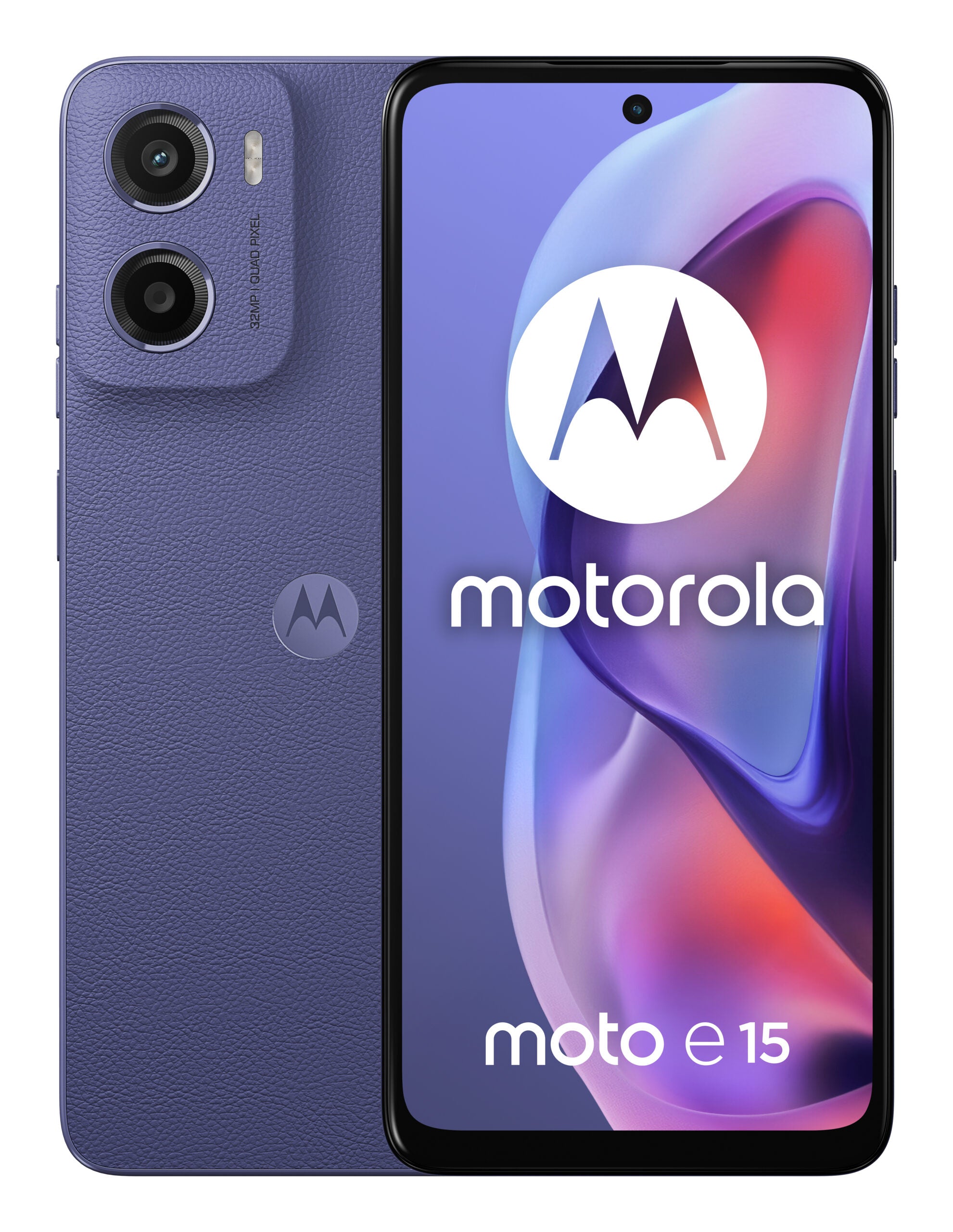 Smartphone Moto e15 64GB 2GB RAM Dual SIM Fresh Lavander "PB6S0003PL"