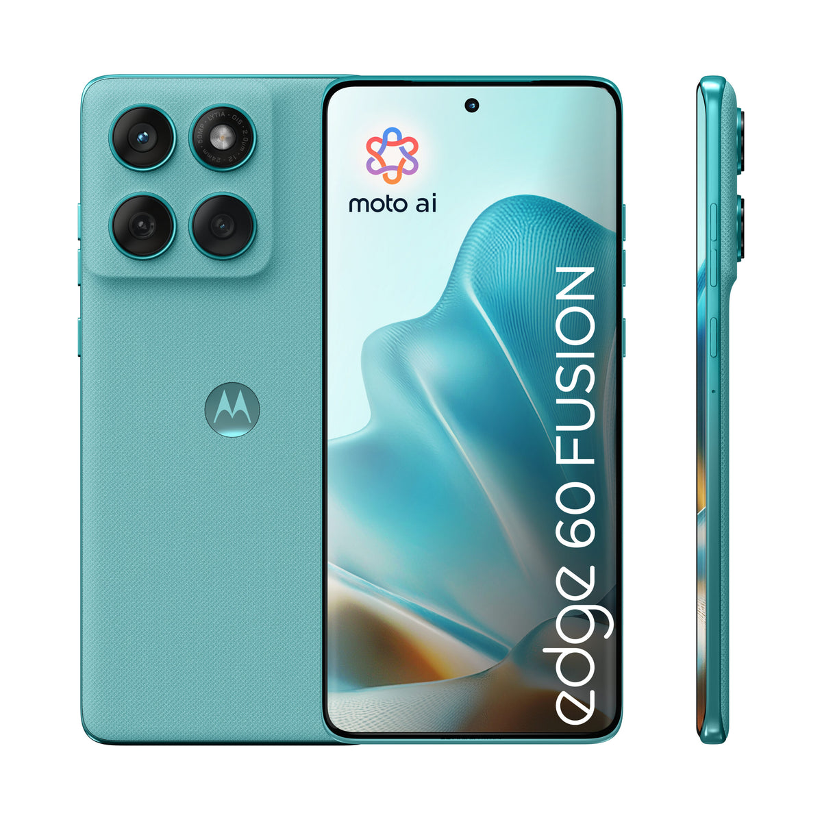 Telefon Mobil Motorola Edge 60 Fusion, Procesor Mediatek Dimensity 7300, P-OLED 6.67