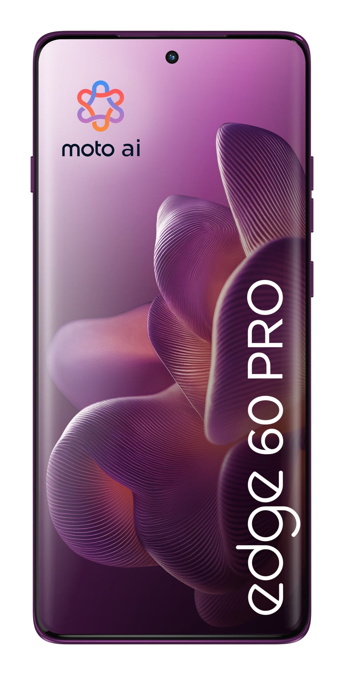 Edge 60 Pro, OLED, 512GB, 12GB RAM, Dual SIM, 5G, 3x 50MP AI Cam, Baterie 6000 mAh, incarcare TurboPower 90W, Sparkling Grape 