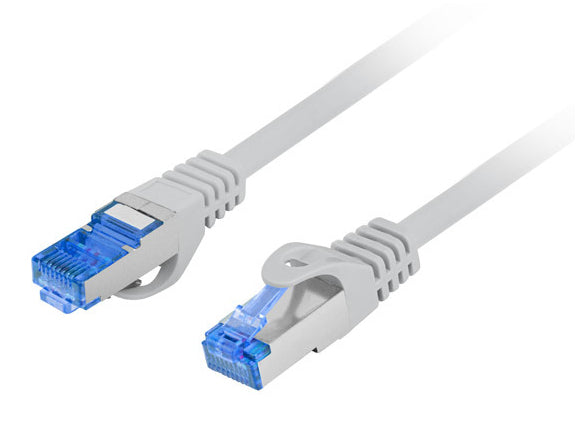 Patch cord Cat.6A S/FTP LSZH CCA 1 m gri "PCF6A-10CC-0100-S"