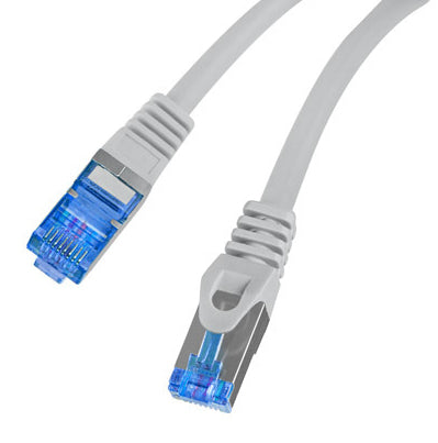 Patch cord Cat.6A S/FTP LSZH CCA 1 m gri "PCF6A-10CC-0100-S"