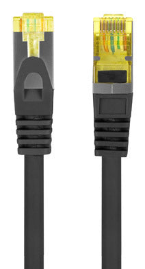 Lanberg PATCHCORD CAT.6A S/FTP LSZH CU 1M BK 