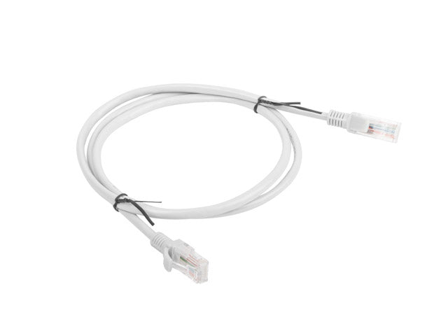 Patch cord Lanberg Cat.5e UTP 1 m gri "PCU5-10CC-0100-S"