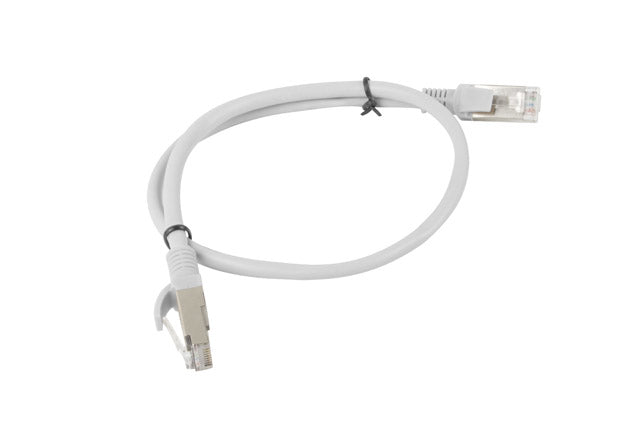 Patch cord Lanberg Cat.6 UTP 0,5 m gri "PCU6-10CC-0050-S"