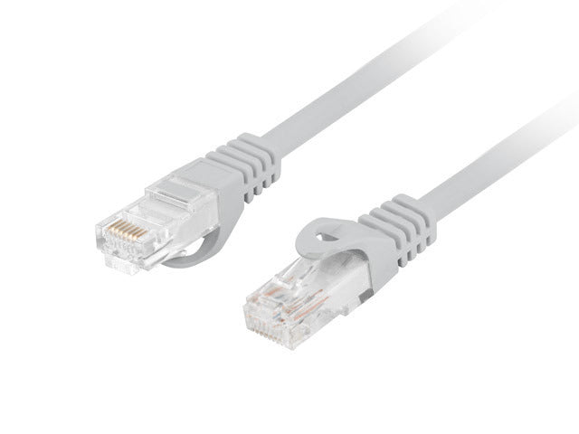 Patch cord Cat.6 UTP LSZH Cu 3 m gri "PCU6-10CU-0300-S"