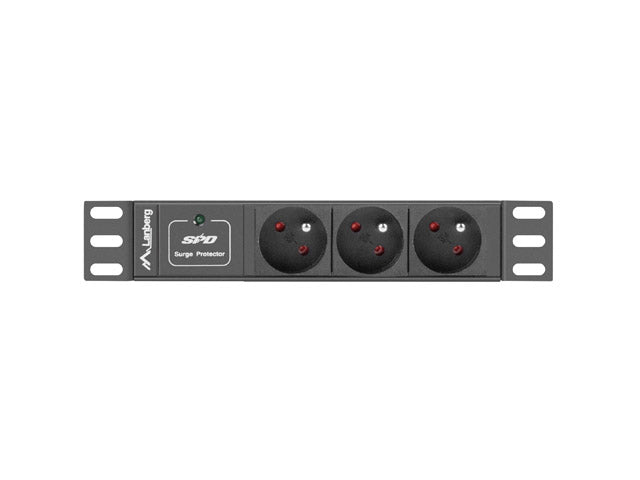 Unitate alimentare PDU 10", 3 prize ng "PDU-03F-0200-IEC-BK"