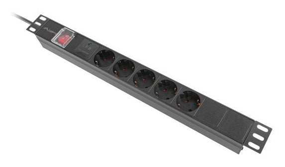 Unitate alimentare PDU 19", 5 prize ng "PDU-05F-0200-BK"