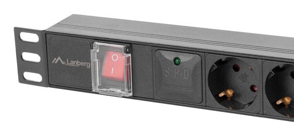 Unitate alimentare PDU 19", 5 prize ng "PDU-05F-0200-BK"
