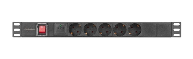 Unitate alimentare PDU 19", 5 prize ng "PDU-05F-0200-BK"