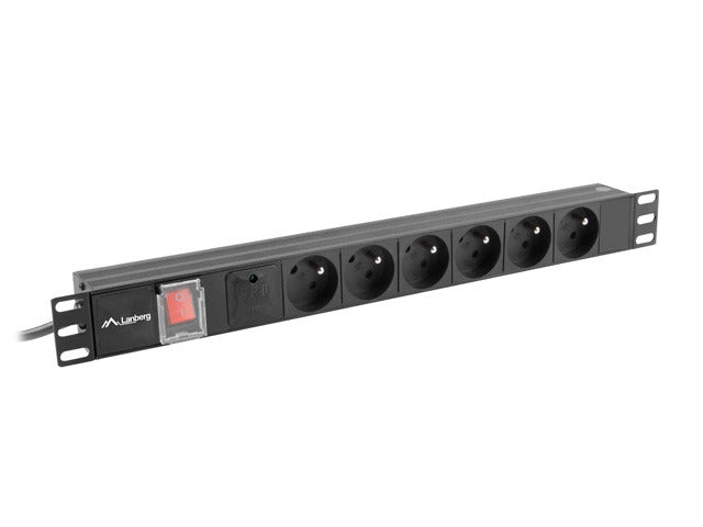 Unitate alimentare PDU 19", 6 prize ng "PDU-06E-0200-BK"