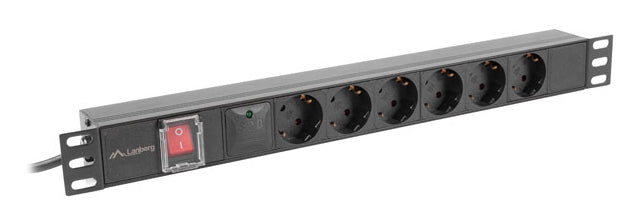 Unitate alimentare PDU 19", 6 prize ng "PDU-06F-0200-BK"