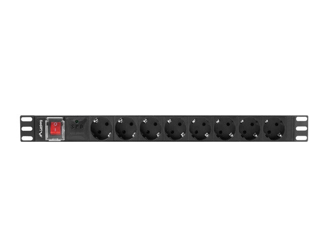 Unitate alimentare PDU 19", 8 prize ng "PDU-08F-0200-BK"