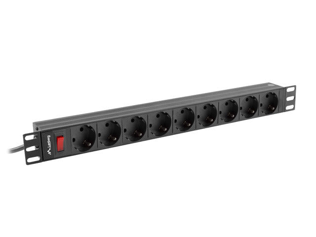 Unitate alimentare PDU 19", 9 prize ng "PDU-09F-0300-BK"