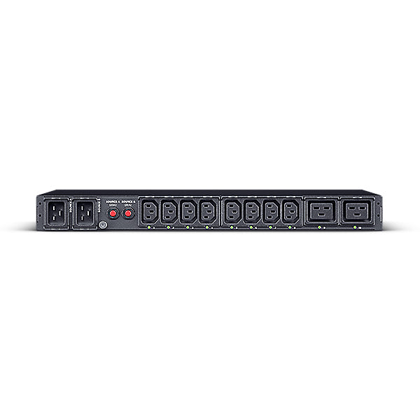PDU Cyber Power 1U pt. rack 19 inch, 8 prize IEC C13 + 2 IEC C19, intrare IEC, max 16 A, sistem management, 
