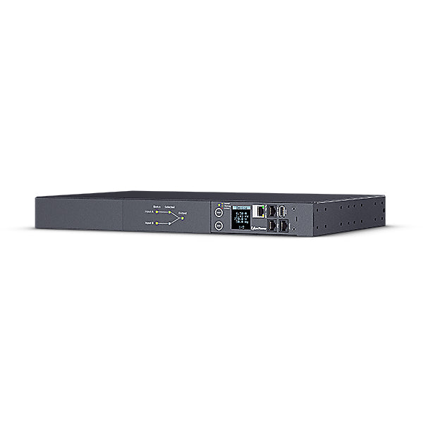 PDU Cyber Power 1U pt. rack 19 inch, 8 prize IEC C13 + 2 IEC C19, intrare IEC, max 16 A, sistem management, 