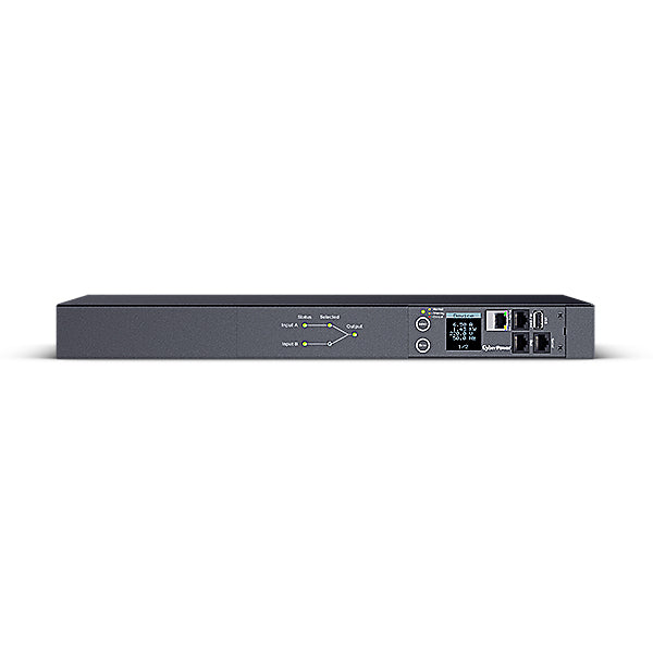 PDU Cyber Power 1U pt. rack 19 inch, 8 prize IEC C13 + 2 IEC C19, intrare IEC, max 16 A, sistem management, 