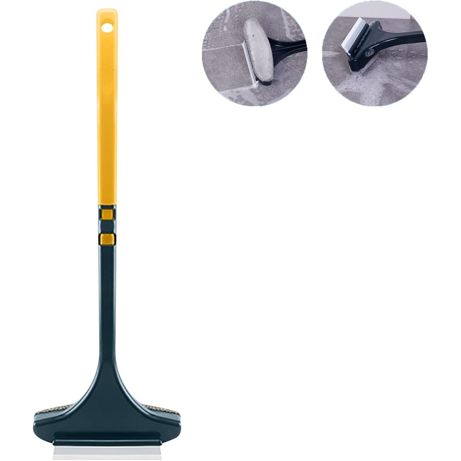 Perie de Spalat si Curatat Geamuri, pentru Plase si Suprafete Diverse, 46x16x5 cm, Verde-Galben