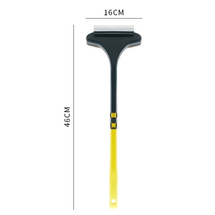 Perie de Spalat si Curatat Geamuri, pentru Plase si Suprafete Diverse, 46x16x5 cm, Verde-Galben