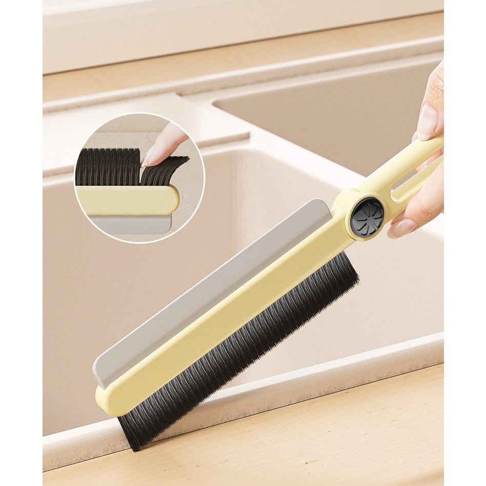 Perie Multifunctionala si Stergator, Pentru Spatii Greu Accesibile, 24.7 x 4.5 cm, Alb Laptos