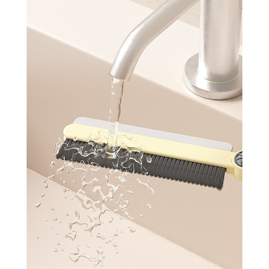 Perie Multifunctionala si Stergator, Pentru Spatii Greu Accesibile, 24.7 x 4.5 cm, Alb Laptos