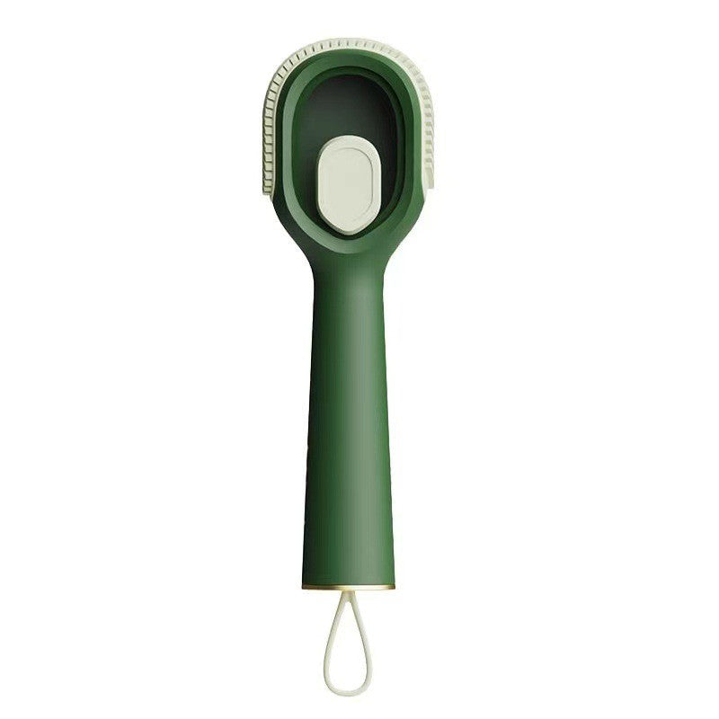 Perie pentru Curatare Incaltaminte cu Recipient pentru Detergent, Perie Multifunctionala pentru Incaltaminte si Lenjerie, cu Peri Moi, Fara Deteriorare, 22x6x4 cm, Culoare Verde