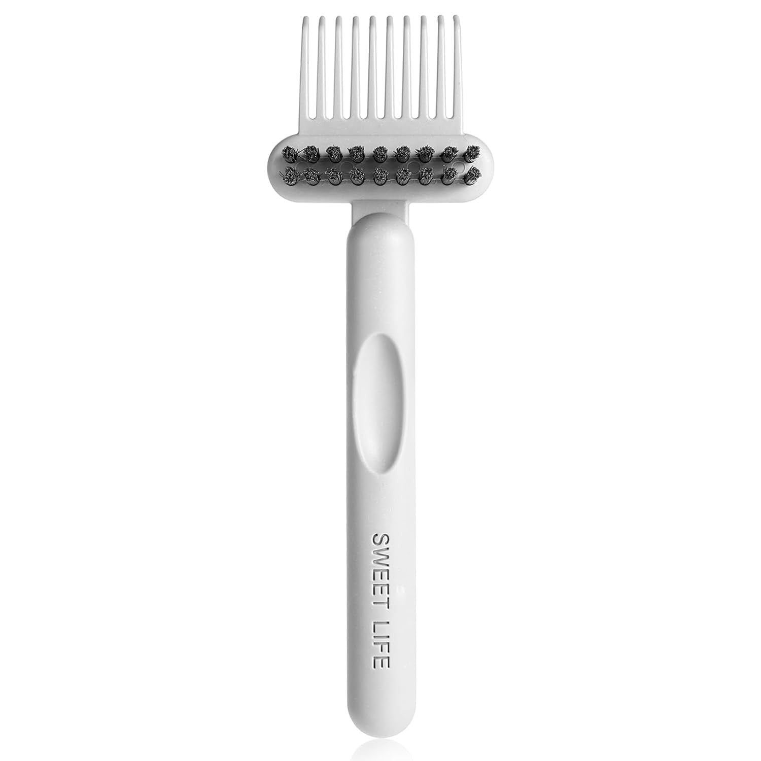 Perie pentru Curatarea Parului, din Plastic, 16 x 5 cm, Alb