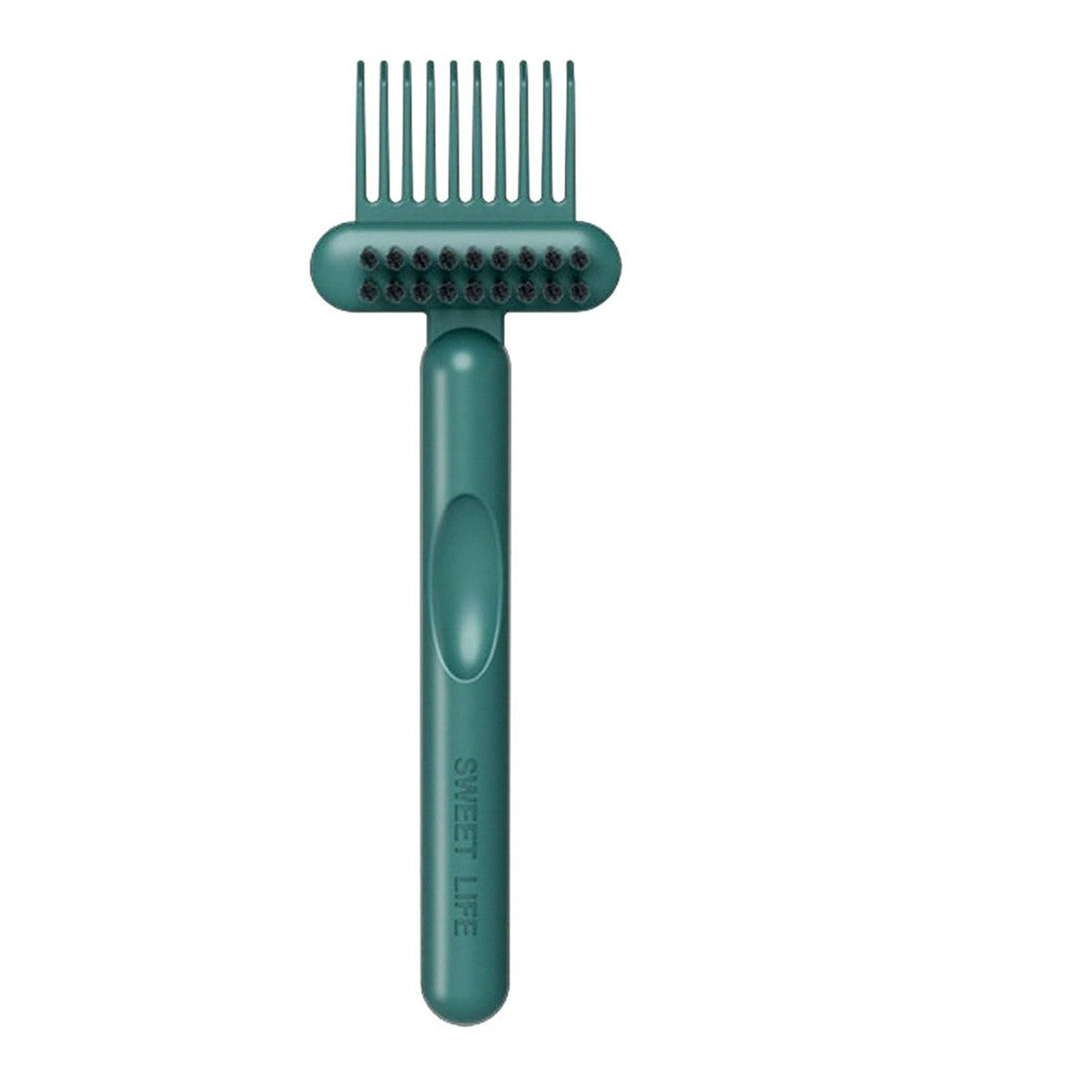 Perie pentru Curatarea Parului, din Plastic, 16 x 5 cm, Verde
