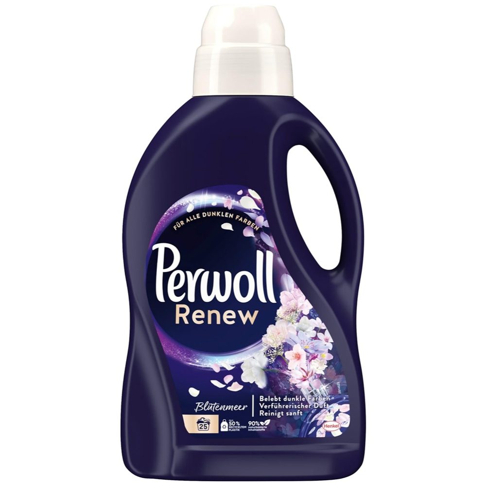 Detergent Lichid pentru Rufe, PERWOLL, Renew Blossom, 1.375 L, 25 Spalari