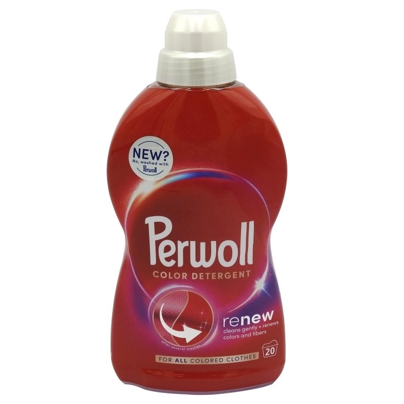 Detergent Lichid, Perwoll, Renew Color pentru Haine Colorate, 1 L, 20 Spalari
