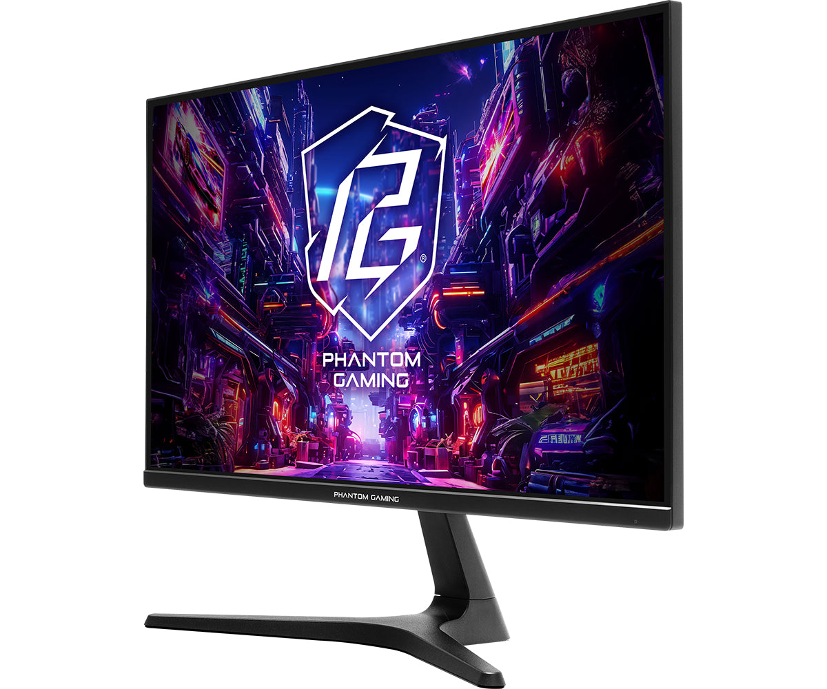 Monitor Asrock 24.5 inch, home | office, IPS, Full HD (1920 x 1080), 300 cd/mp, 1 ms, HDMI | VGA, 
