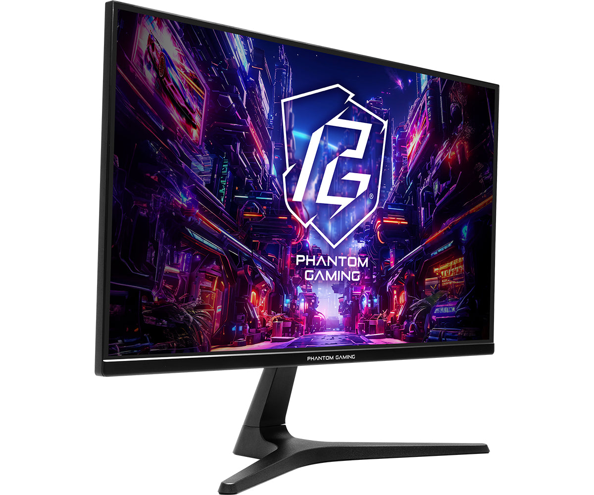 Monitor Asrock 24.5 inch, home | office, IPS, Full HD (1920 x 1080), 300 cd/mp, 1 ms, HDMI | VGA, 