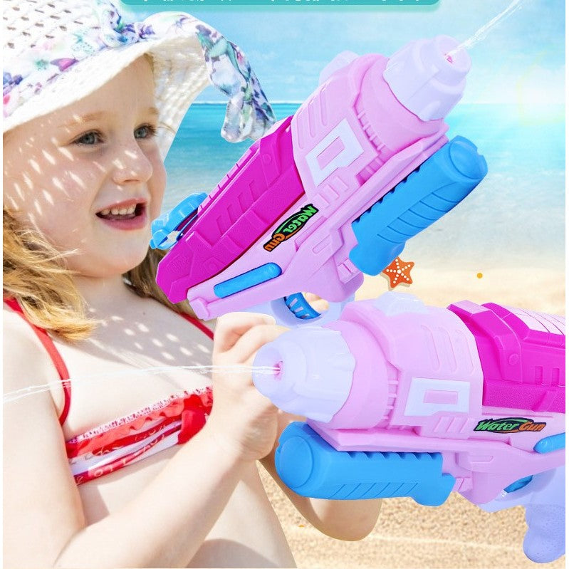 Pistol cu Apa pentru Copii, Rezervor, Pentru Piscina/Plaja, 6ani+, Roz, 600ML