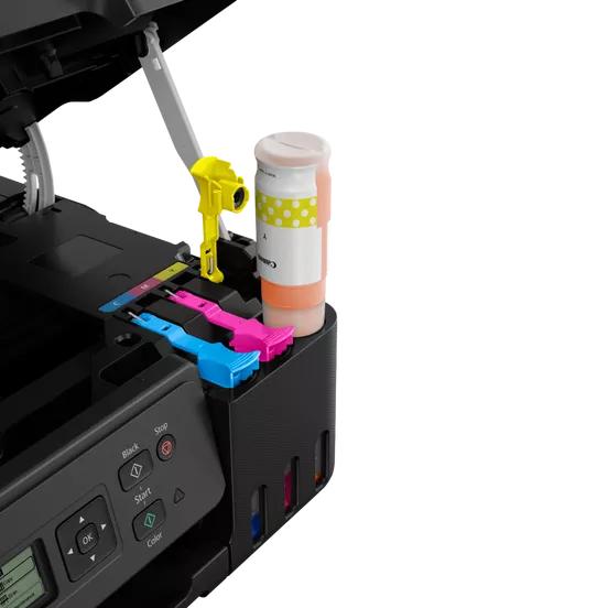 Multifunctional Inkjet CISS Color Canon G3470 Black, A4, Functii: Impr.|Scan.|Cop., Viteza de Printare Monocrom: 11ipm, Viteza de printare color: 6ipm, Conectivitate:USB|WIFI, Duplex:Nu, ADF:Nu(incl.TV 11lei) "5805C009AA"