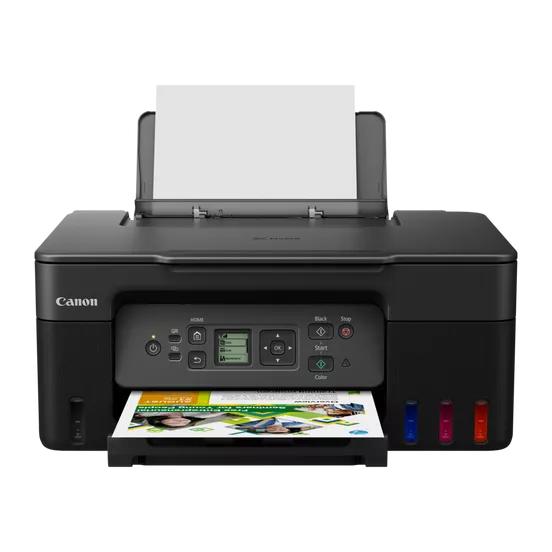 Multifunctional Inkjet CISS Color Canon G3470 Black, A4, Functii: Impr.|Scan.|Cop., Viteza de Printare Monocrom: 11ipm, Viteza de printare color: 6ipm, Conectivitate:USB|WIFI, Duplex:Nu, ADF:Nu(incl.TV 11lei) "5805C009AA"