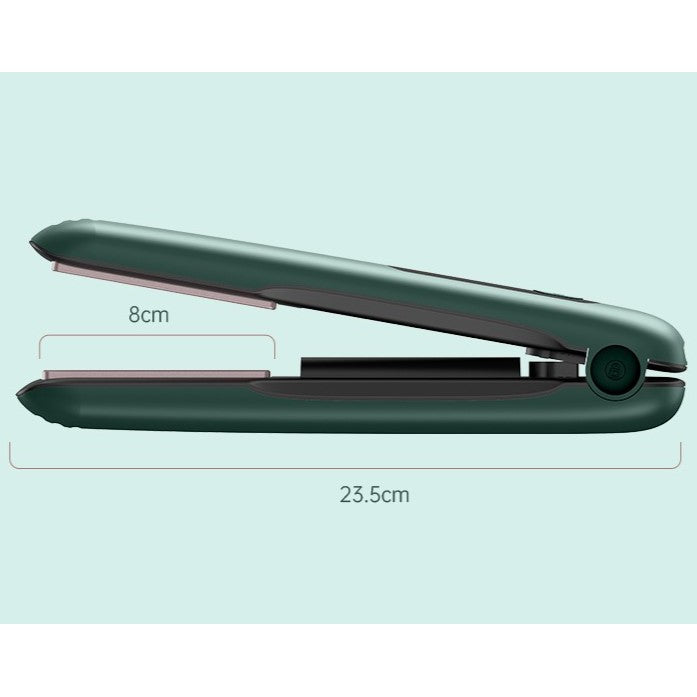 Placa de Par fara Fir, Adaptor Tip C, 4 Trepte de Temperatura, Tensiune 5V, Capacitate Baterie 5000 mAh, Indreptat, Ondulat, 23.5x3.3x4.5 cm, Verde