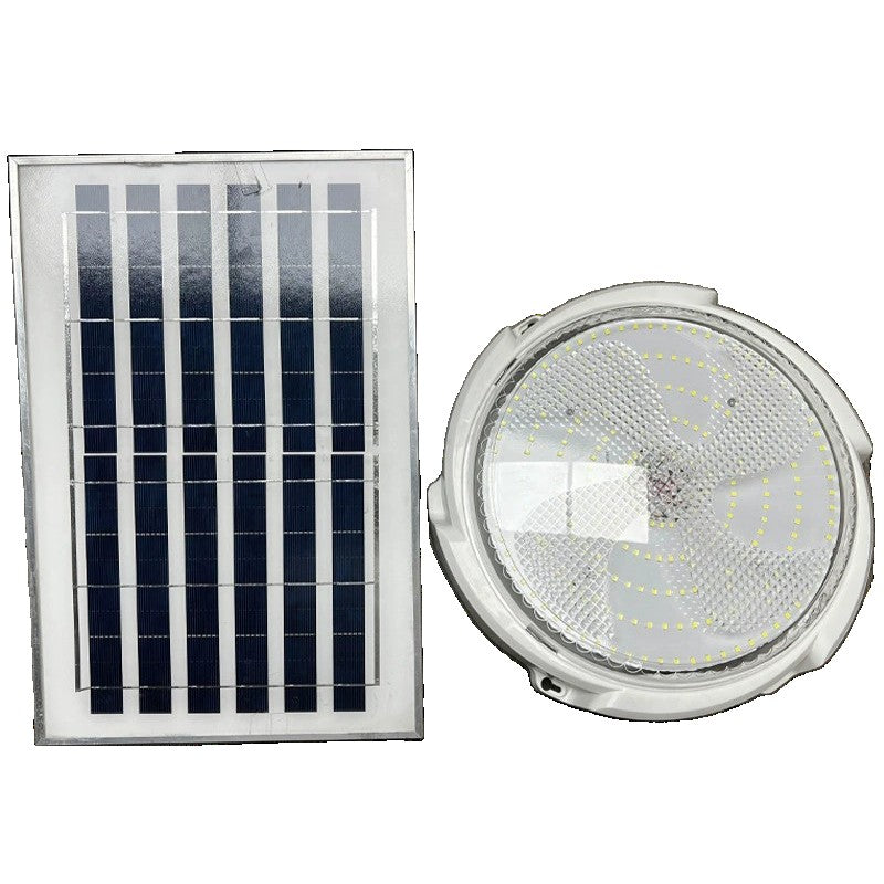Plafoniera solara, 150 W, diametru 280 MM, cu telecomanda, Lungime prelungitor: 4.6 m, alb rece