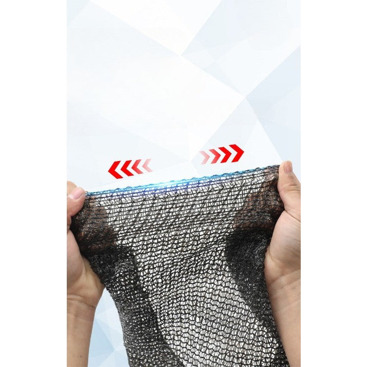Plasa de umbrire neagra, latime 2 m, lungime 50 m, protectie UV, Grad de umbrire 50-55%