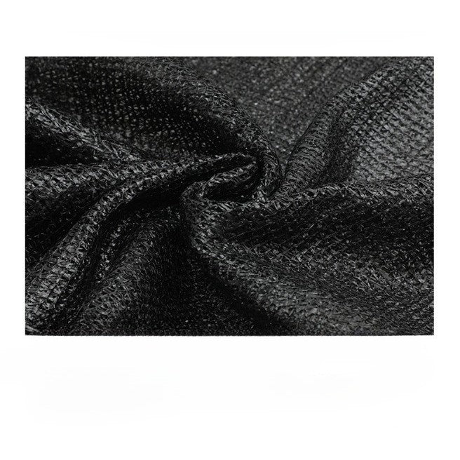Plasa de umbrire neagra, latime 2 m, lungime 50 m, protectie UV, Grad de umbrire 50-55%
