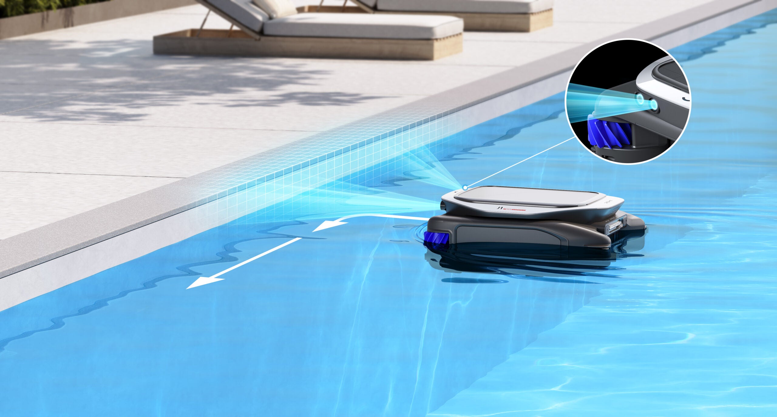 POOL CLEANER ROBOT J1 EU/PNUJ4110 DREAME "PNUJ4110"