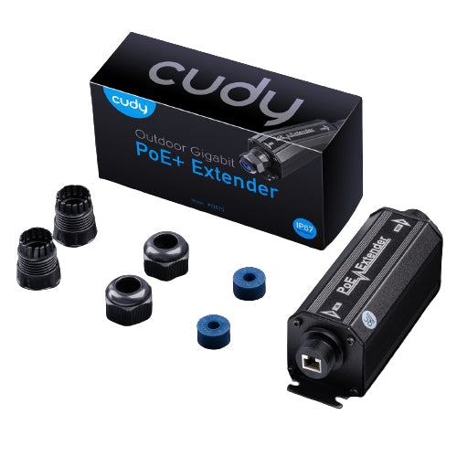 CUDY Gigabit PoE+ Outdoor Waterproof Ext "POE15"