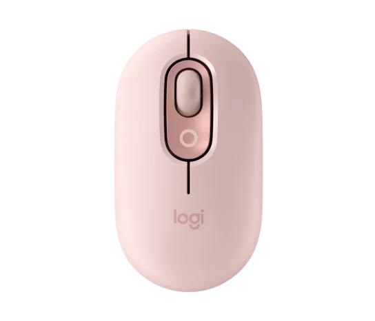 LOGITECH POP Mouse with emoji - ROSE - BT - EMEA28i-935 - FY25,TERRA "910-007413"