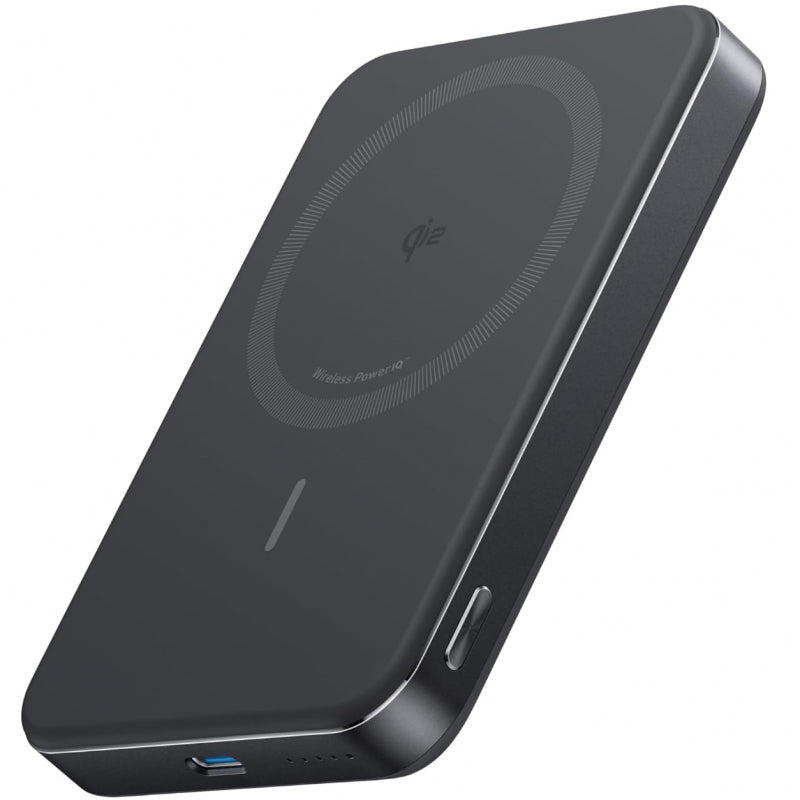 POWER BANK Anker "MagGo" 10.000 mAh, magnetic, wireless, 276 g, negru, "A1664H11" - 0194644203467