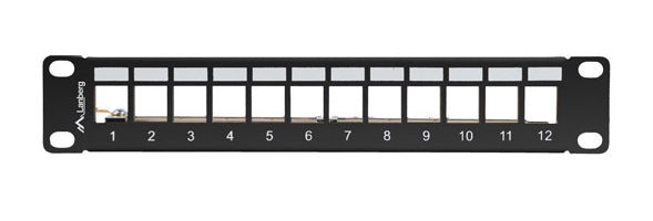 Patch panel gol 12 porturi 1U 10" ng V2 "PPKS-9212-B"