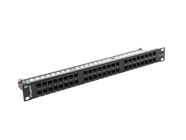 Patch panel 48 porturi 1U Cat.5e UTP ng "PPU5-1048-B"