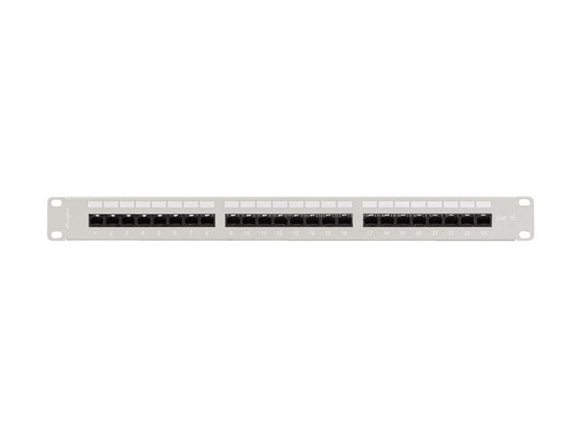 Patch panel 24 porturi 1U Cat.5e UTP gr "PPU5-1124-S"